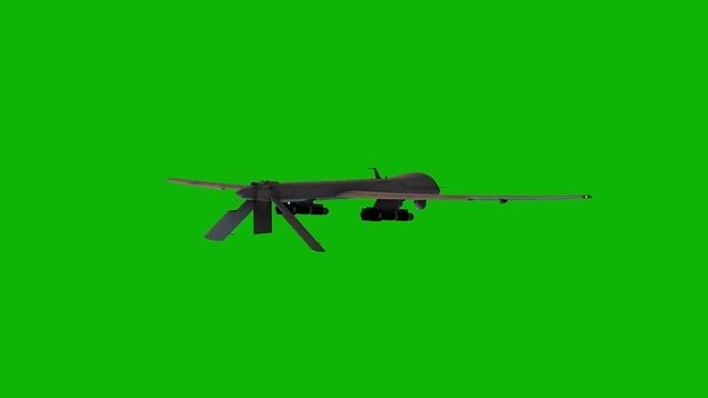 Drone green screen video effect.