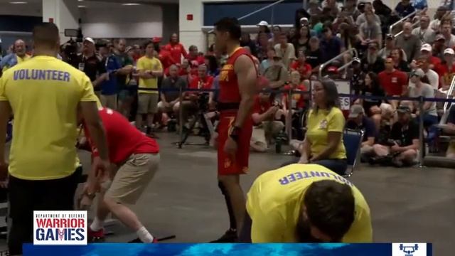 2019 Department of Defense Warrior Games: Powerlifting Part 1 🇺🇸