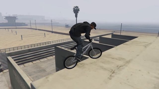 GTA 5 STUNTS - Street Montage BMX