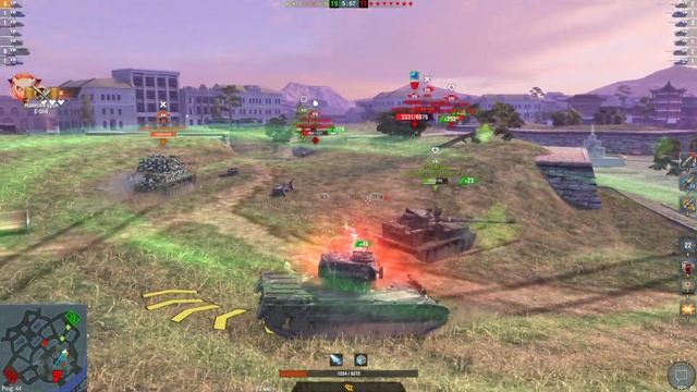 Tanks Blitz-Наш клан [GRENC]-Режим Big Boss