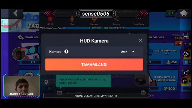 Omlet Arcade Brawl Stars yayınında beni izle!