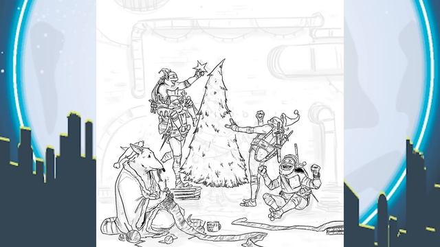 TMNT Christmas Tree Time Lapse | Teenage Mutant Ninja Turtles | Nickelodeon Animation