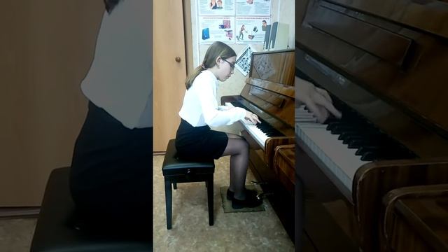 М. Мошковский Этюд №7  Соль мажор Ор.91  - Д. Агеенкова