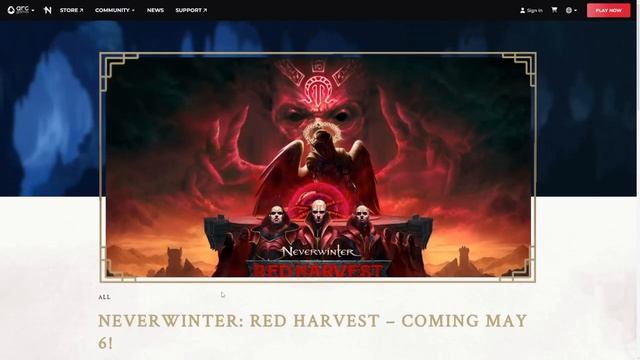 Neverwinter - Module 31 Release Date_ RED HARVEST - New Trial and Adventure Zone in Thay!