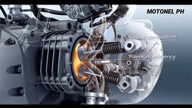 BMW R 1200 GS Engine is slow motion