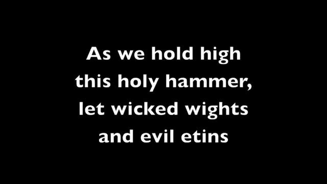 Thorshof Hammer Hallowing
