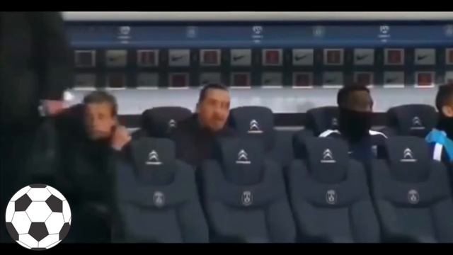 Смешные моменти на скамейке запасных в футболе