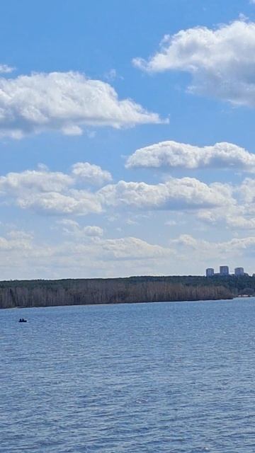 Челябинск, мост,  водохранилище, апрель 2025