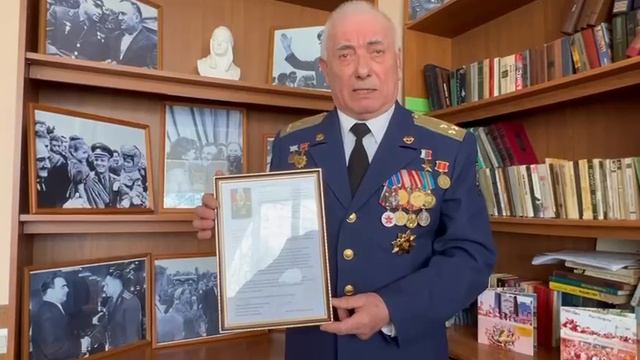Видеопоздравление от Героя России Виктора Реня