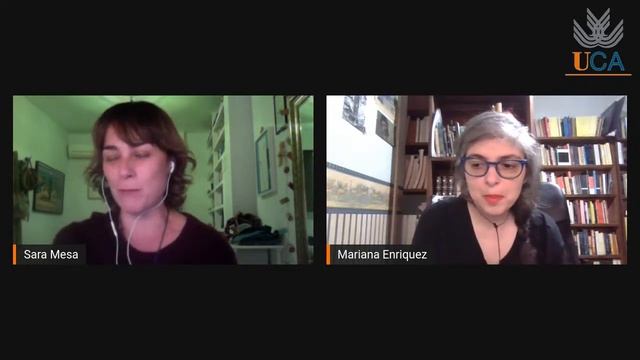 La escritora Sara Mesa dialoga en directo con la también escritora Mariana Enríquez.
