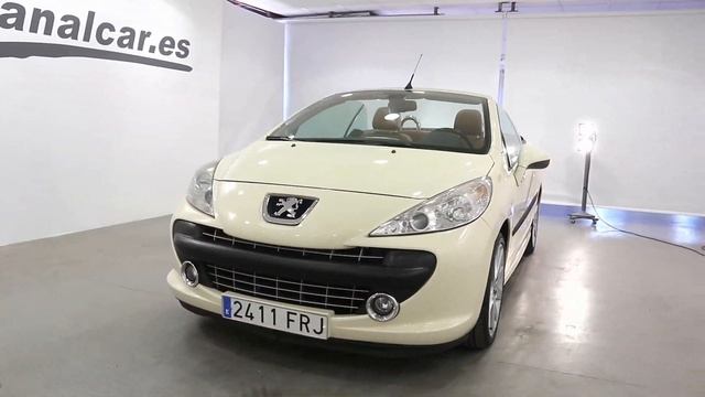 Peugeot 207CC 1.6 thp sport 150cv manual gasolina año 2007 (12444)