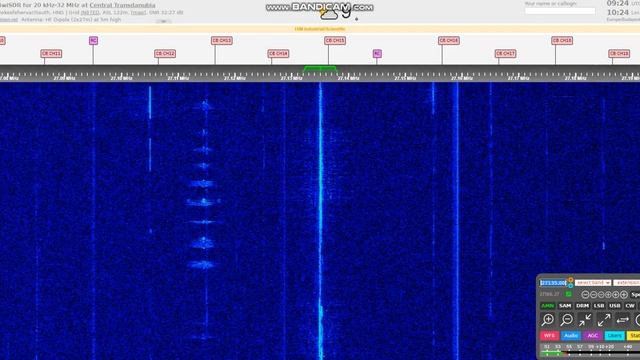 Lot of strange signals mixing on 27135 kHz