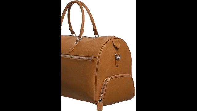 Arcis Genuine Leather Travel Bag With Shoe Compartment