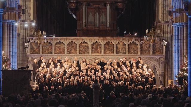 CHRISTMAS MORNING Exeter Cathedral 2022 La La Choirs