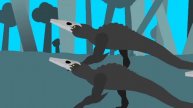 MOSASAURUS & MEGALODON & CRYOLOPHOSAURUS & MAJUNGASAURUS - Coffin Dance X Baby Shark COVER