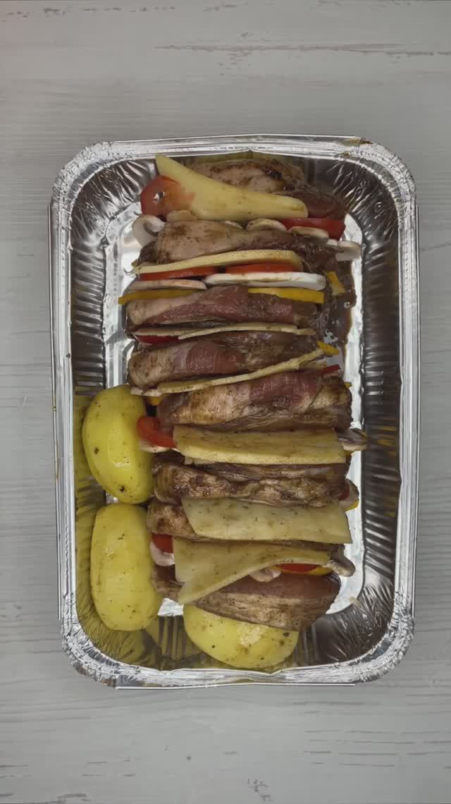 Мясная гармошка в духовке 🔥Во 👍рецепт !