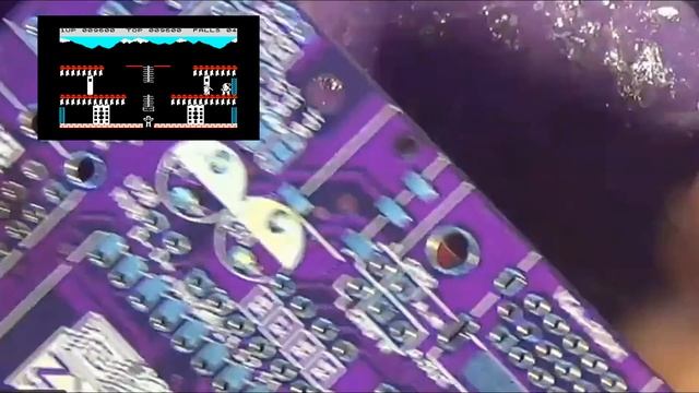 ZX Murmulator in action. Board design 33RPI23 Alex EKB.