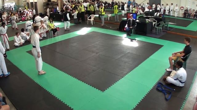2013 unzko knz primary seconday league round 1 ring1 boys 13yrs kata 04b heian nidan   saifa