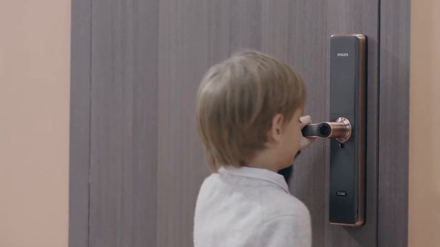 Philips 7300 - Khóa cửa điện tử tay cầm cao cấp của Philips