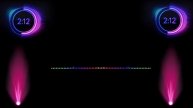 1minute audio visualizer black screen video | music player icon background effects | editing