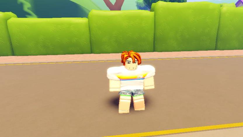 Играю в выкопай задний двор в Roblox