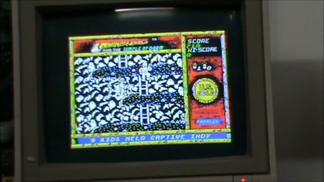 Lets Play Sinclair Spectrum Indianna Jones and The Temple Of Doom 5th February 2012