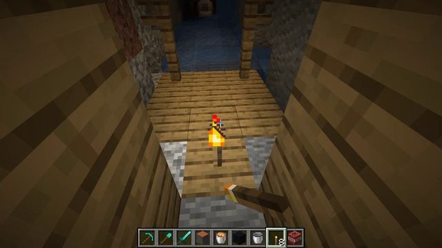 Исследуем пещеры в Minecraft #9