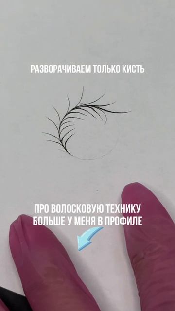 Рисуем волоски