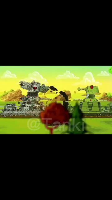 Отомстили😎 #gerand #tank #геранд #мультики_про_танки #kv44 #kv45 #is44 #karl44