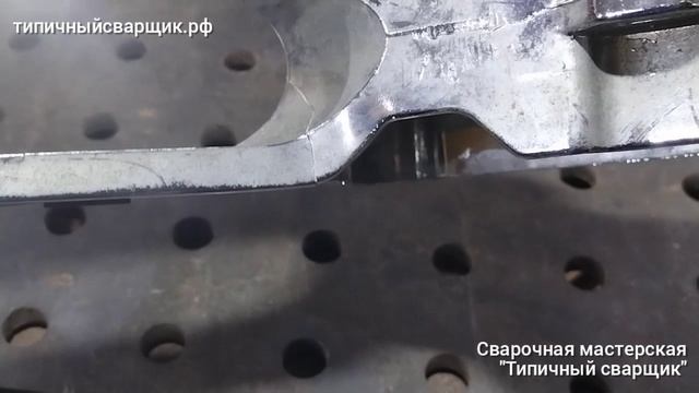 Ремонтная сварка алюминиевого серпа мотоцикла Harley-Davidson.mp4
