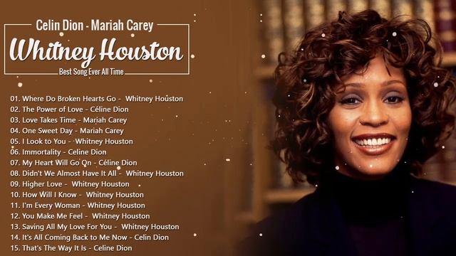 1 Hours of Greatest Hits 2022 With Whitney Houston, Celine Dion, Mariah Carey