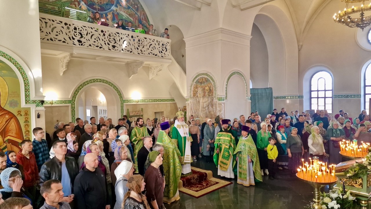 Вход Господень в Иерусалим 2025, 13.04.25. Воскресенье в Храме. Служба с Митрополитом Максимилианом