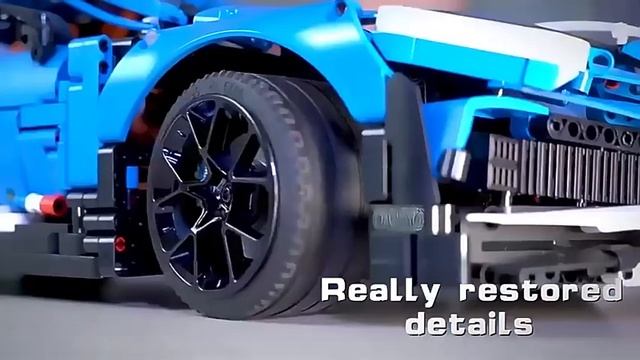 Bugatti Divo Blue 3858Pcs | Targa Toys