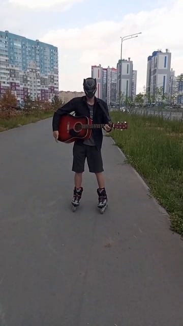 черная пантера играет на гитаре #3 #гитара