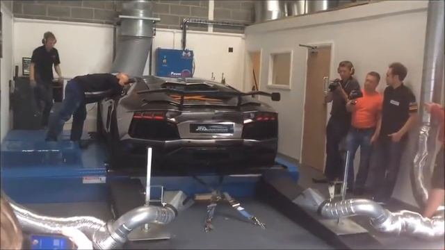 INSANE Black Chrome Oakley Design Lamborghini Aventador