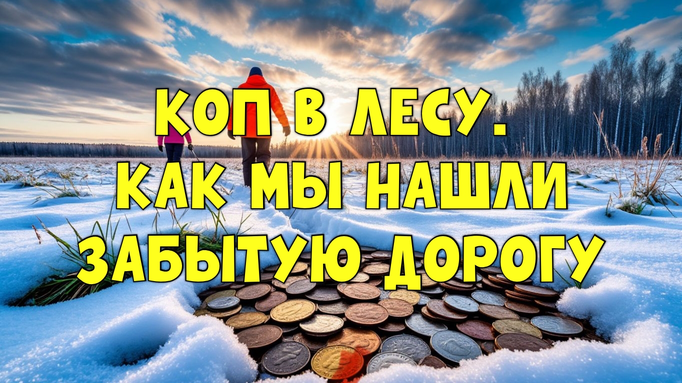 КОП В СНЕГУ. Неожиданные находки в весеннем лесу с металлоискателем!