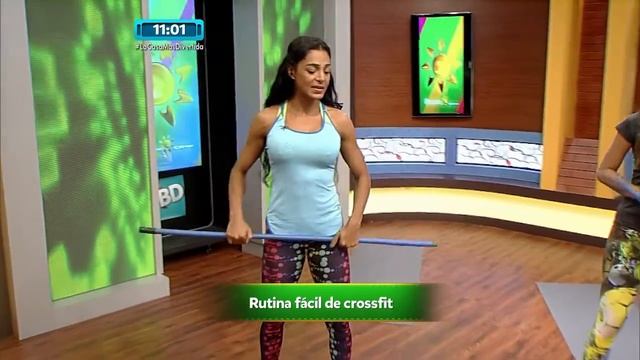 Fitness - Rutina fácil de  CROSSFIT | TVN Panamá