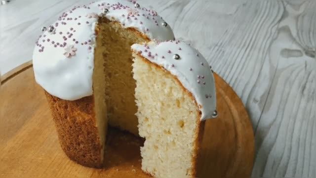 Бездрожжевые творожные куличи с  идеальной глазурью