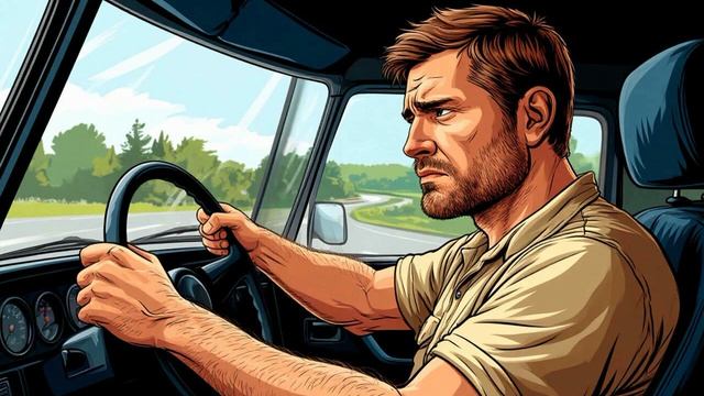 Дорога. Настоящим хозяевам бескрайних дорог - дальнобойщикам посвящается!