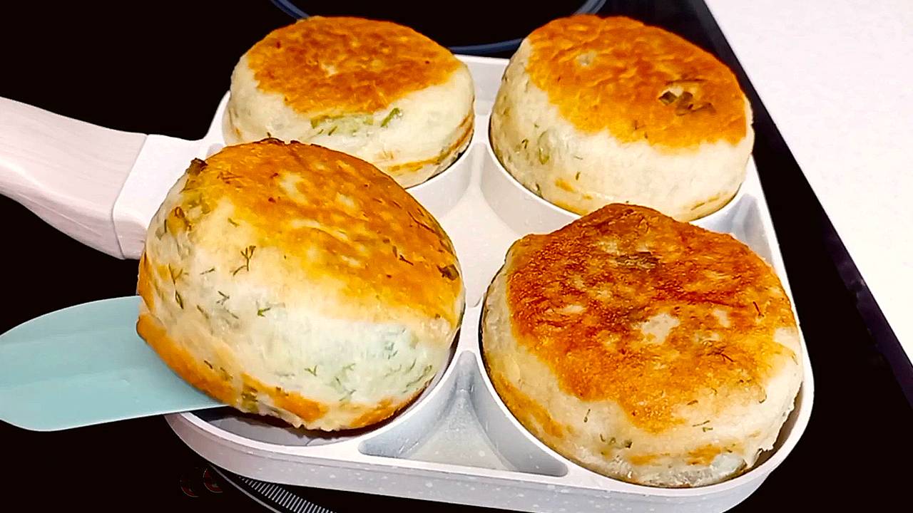 😋Самые хрустящие жареные пирожки! Приготовьте их прямо сейчас!