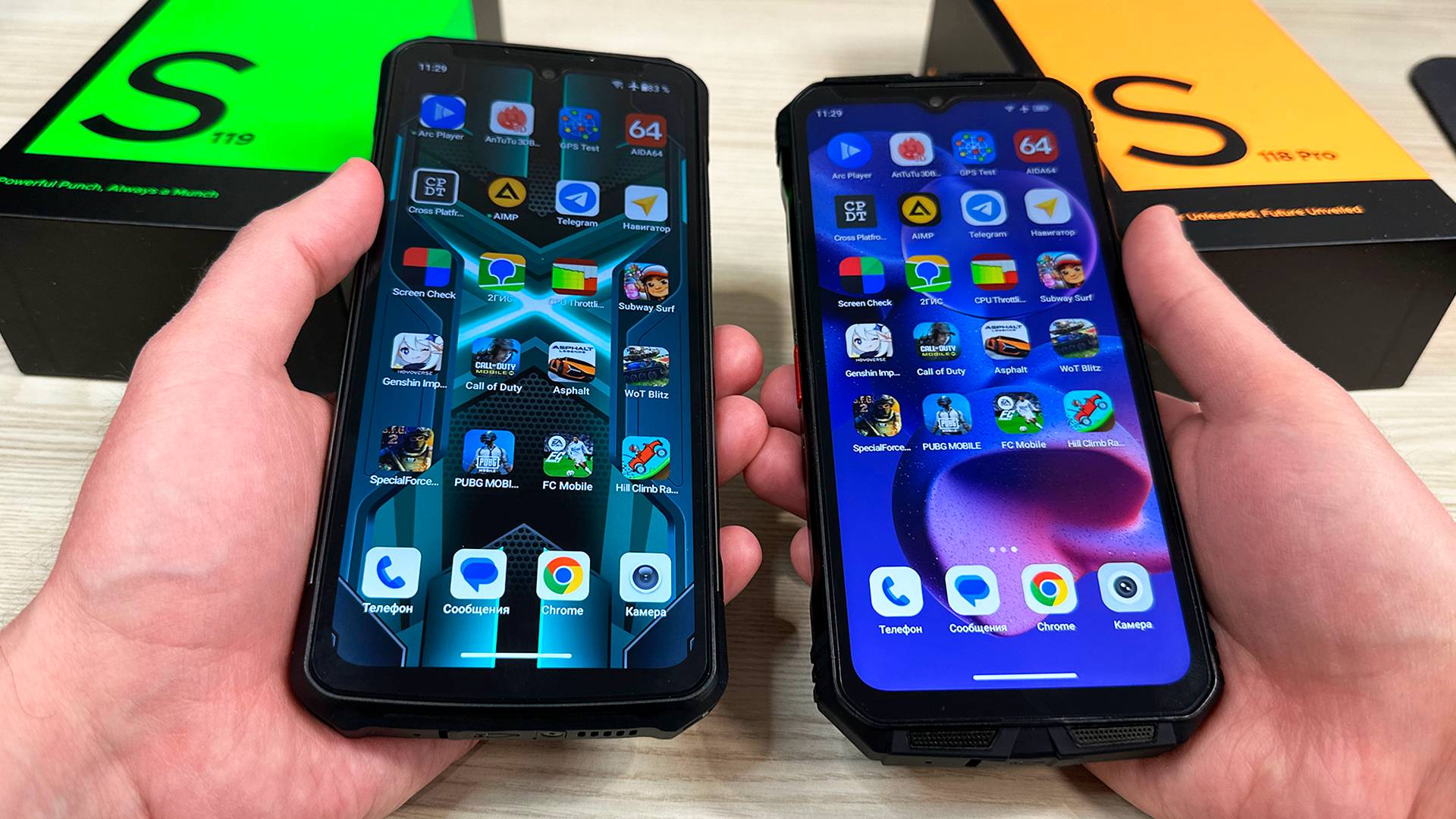 КТО ОКАЖЕТСЯ ЛУЧШЕ?) СРАВНИЛ DOOGEE S119 И S118 PRO С ALIEXPRESS