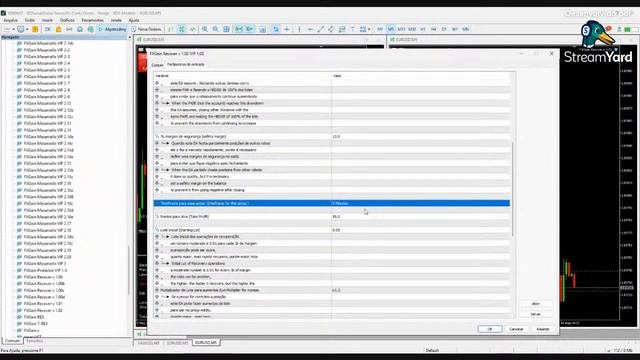 LANÇAMENTO FXGAIN - EA RECOVERY