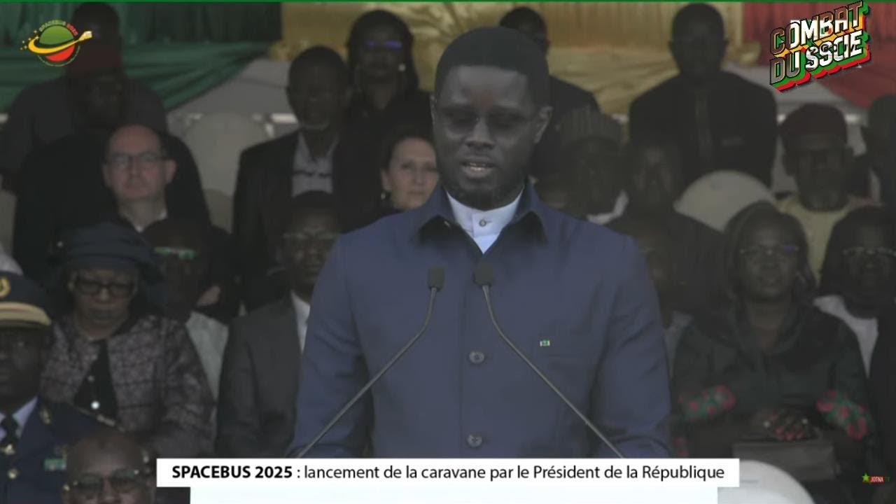 #SPACEBUS 2025 : lancement de la caravane par le Président de la République