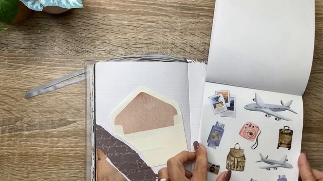 FLIP THROUGH & PLAN WITH ME | PLANYTHING TRAVEL JOURNAL SPREAD | THE HAPPY PLANNER