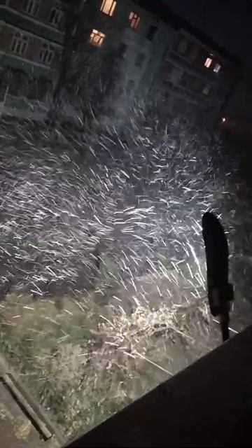 с первым снегом Алмалык!