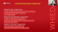 🔴 WHIEDA I ВАЖНОСТЬ МЕРОПРИЯТИЙ, ТЕХНОЛОГИЯ И ОРГАНИЗАЦИЯ I INTERNATIONAL DIRECTOR ОЛЬГА МИТРОВА
