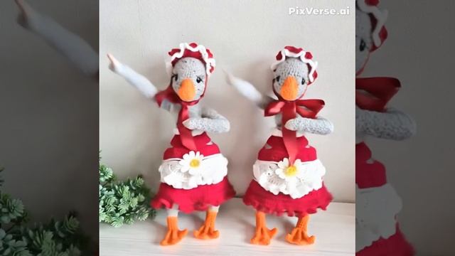Мои гуси обретают новый дом😄😄