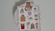 Grumpy Bear Sticker Co PR Package Unboxing