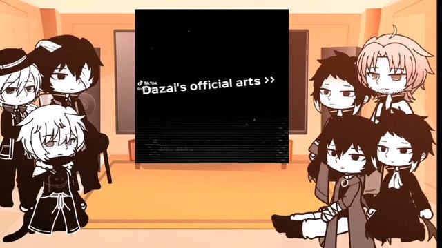 BEAST AU  Og react to Dazai Osamu  Bsd  BEAST AU  Not finish  Discontinued 