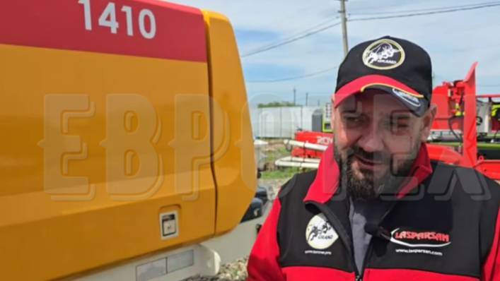 Бетононасос Putzmeister 1410  в поле воин  и не Китаец!